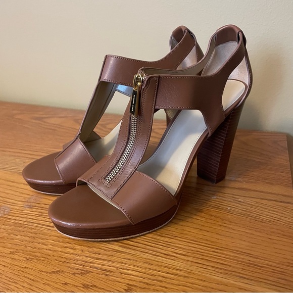 Michael Kors Shoes - Michael Kors Brown Heels